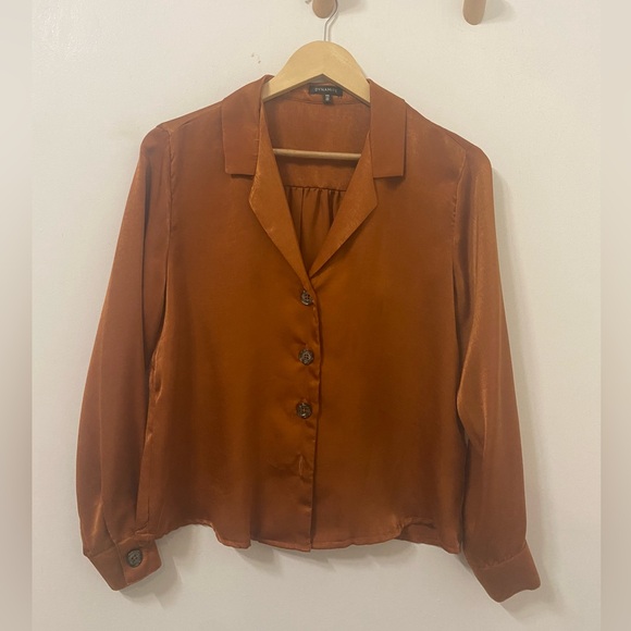 Dynamite : women’s satin shirt - Picture 1 of 4